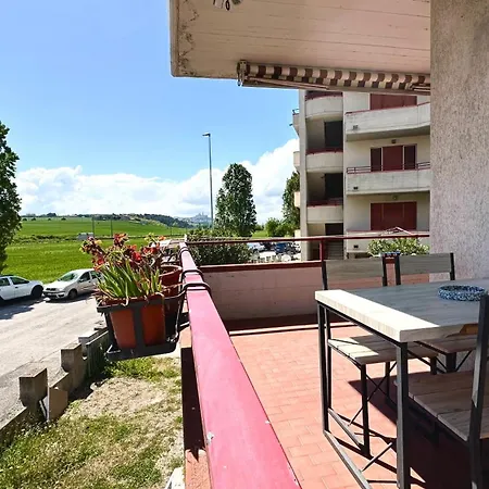 P030 - Porto Recanati, Delizioso Trilocale Con Terrazza Апартаменты Порто-Реканати